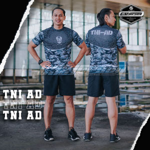 KAOS  JERSEY TNI AD ABU FULLPRINT C72 JERSEY