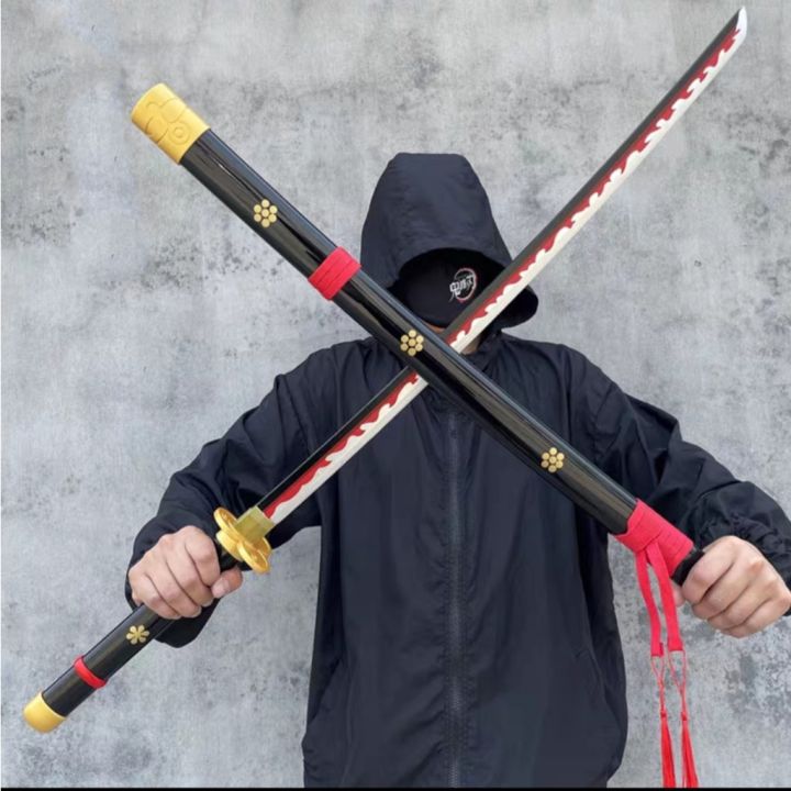 (Lưỡi gỗ dài 1m) Mô hình kiếm Gỗ dài 1 mét katana nhật bản Đạo Cụ ...