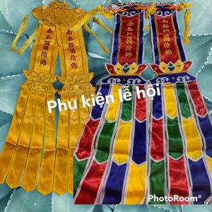 [FREESHIP] phướn  tràng phan kép thêu 2 mặt vải đẹp đủ kích thước. tràng phan bảo cái siêu đẹp siêu bền
