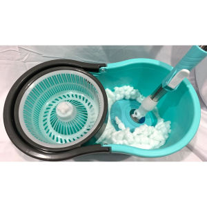 Alat Pel Lantai Mop Dengan Rol Praktis Kain Pel Putar Spin Mop Bucket Ultra Mop