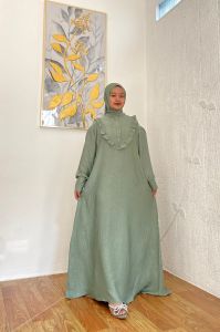 gamis santorini - syari santorini - maxi santorini