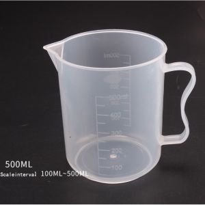 Clear Plastic Measuring Cup pitcher for  Liquid Measure Jug Cup Container