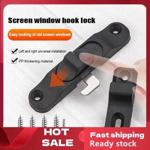 🚚【Local Express Delivery】🚚 1Set Sliding Pull Door Lock Anti Theft Window Hook Lock Buckle Multifunctional Push-Pull Window Lock Hardware
