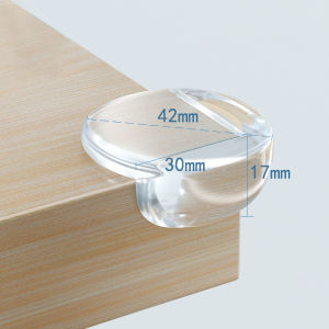 Set 4 Miếng Bịt Góc Bàn Bọc Cạnh Bàn Silicon Tránh Va Đập An Toàn Cho Bé Và Người Già N022