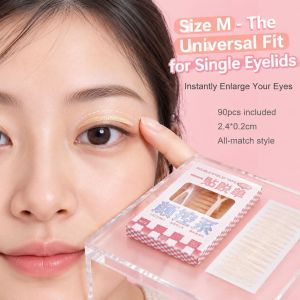 Lace Double Eyelid Tape Invisible Eyelid Sticker Natural Look Long-lasting Adhesive