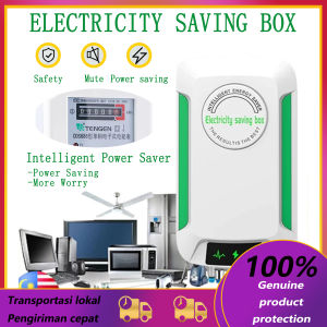 Electricity Saving Box - Safety Mute Power Saving - Intelligent Power Saver - More Worry Free - For Home Office Factory