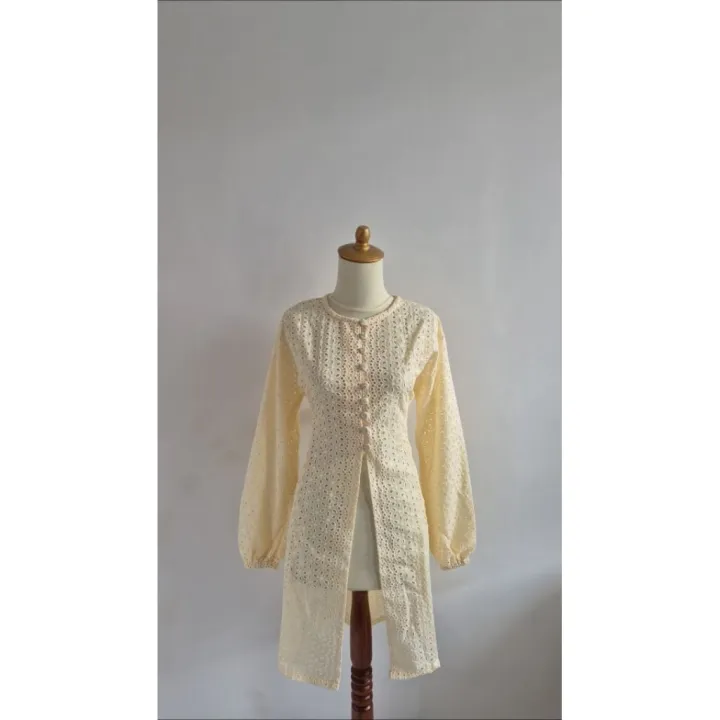 Zaline%20Embroidery%20Tunic%20Dress%20/%20Formee%20Outfit%20/%20Dress%20Katun%20Bordir%20/%20Tunik%20Lebaran%20/%20Dress%20Lebaran%20-%20Image%206