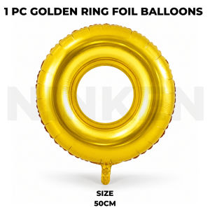 Gold Ring Foil Balloon Helium Quality Premium Gold Ring Foil Balloon – Helium Supported