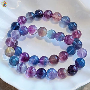 Super Premium Grade Fluorite Bracelet - Colorful