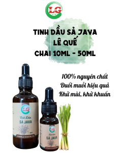 (Lê Quế) Tinh dầu sả java nguyên chất LÊ GIA (Lê Quế Cũ) Chai 10ml - 50ml khử mùi kháng khuẩn mạnh đuổi muỗi đuổi côn trùng Koshka Home