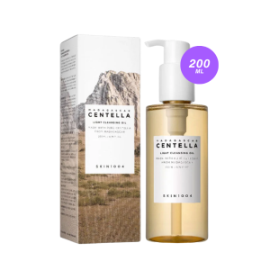 (🍒) SKIN1004 Madagascar Centella Light Cleansing Oil 200ml คลีนซิ่งออยล์ ใบบัวบก ออยล์ล้างหน้า เนื้อบางเบา ล้างเมคอัพ ผิวแพ้ง่าย