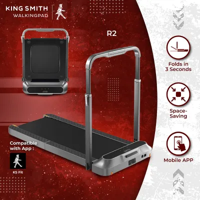 Kingsmith R2 Foldable Treadmill ★ 0.5km/h - 12km/h ★ Compact and Foldable ★ Jogging Running ★ Xiaomi Kingsmith