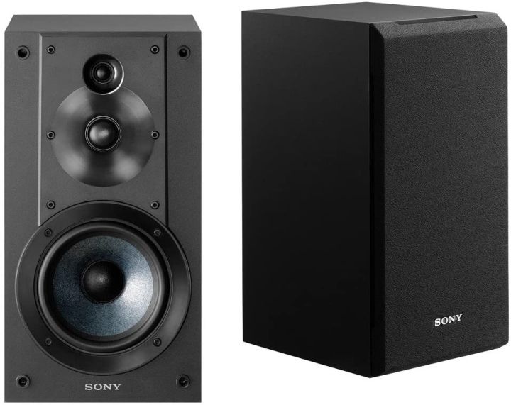 Sony SSCS5 3-Way 3-Driver Bookshelf Speaker System Hi-Res Audio