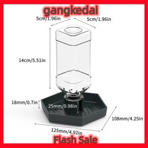 Gangke Reptiles Water Feeder Bowl Food Feeder Water Bottle For Reptiles Pet Antislip Automatic Water Dispenser For Lizards