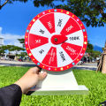 Vòng quay lì xì 2024 may mắn trúng thưởng 10 ô hot trend tết năm mới vui nhộn bằng gỗ MDF chắc chắn chống nước. 