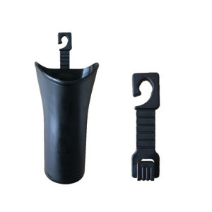 Multi-Functional Car Umbrella Holder Waterproof Interior Umbrella Holder Bucket Car Trash Can-Black