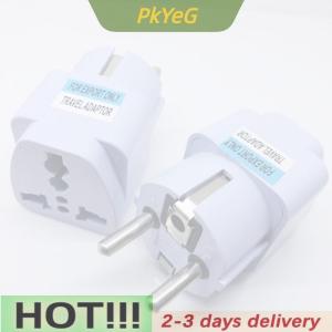 PkYeG Universal EU German Conversion Plug Adapter European Germany Australia Chinese