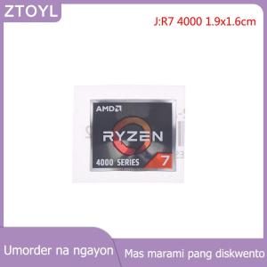 ZTOYL GUCHEN AMD Processor Series Sticker ATHLON Ryzen R 3 5 7 Logo PRO7 Generation Label