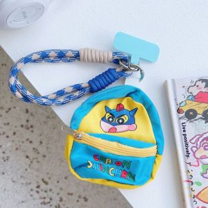 Deere Jack Sáng Tạo chìa khóa hoạt hình Trường Hợp Với búp bê dễ thương Và Thuận Tiện Ngắn Dây sử dụng thường nhật Ví đựng xu Xách Tay Nhỏ Ngắn Dây Phổ Ví đựng xu