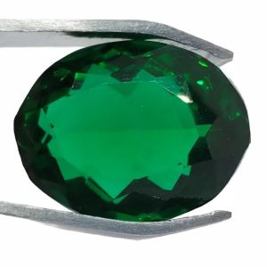 Natural Brazil Green Tourmaline 14.30 Cts. Oval Cut Eye Clean Loose Gemstone