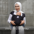 Gendongan Mshape Stretchy Wrap SNI Mudah Dipakai Mudah Dibawa Bayiku.id. 