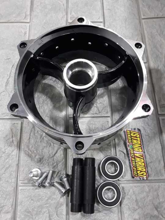 Tromol depan ninja RR, ninja R,ninja R+piringan ZOK/COMET/HI TEGH