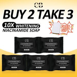 【BUY 2 TAKE 3】CB Niacinamide Soap for Men Whitening Oil Control Anti-Acne Dark Spots Pore Minimizer