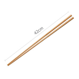 Long Bamboo Chopsticks Household Long Chopsticks Chinese ChopSticks Reusable Sushi Chopsticks Non-slip Tableware Extra Long Wooden chopstick Kitchenware Natural Wooden Chopsticks Hot Pot Chopstick /Frying Chopstick /Noodle chopstick/Cooking Favor