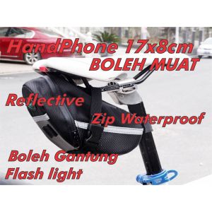 Cycling Bag Bicycle Bag B-SOUL Bike Bag Saddle Bag Bicycle Bag Waterproof Bag Basikal MTB RB Sports and Outdoor