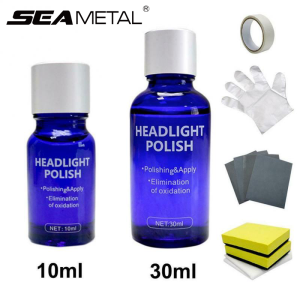 30ML ขัดไฟหน้ารถยนต์ - น้ำยาขัดไฟหน้า น้ํายาขัดไฟหน้า ครีมขัดไฟหน้ารถยนต์ สุขสันต์ผาน 30ใบ