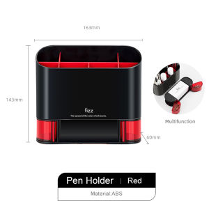 GuangBo 【Pen Holder Series】Separation Multifunction Pen Holder / Round Metal Pen Holder / Oblique Pen Holder Storage Pen Rack/ Nordic Style Simple Pen Holder /Pencil Holder Decoration Desktop Storage Desk Stationery Organiser Storage Container