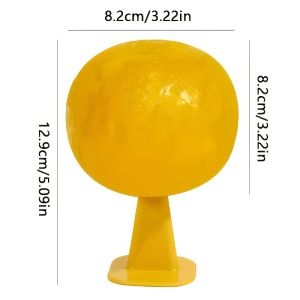 10pcs Indoor Sticky Fly Ball Fruit Fly Trap Reusable Fly Killer Fruit Fly Remover Strong Lure Trap Hanging Fly Trap Pest Trap Fruit Fly Trap High-Efficiency Trap 【Yellow Fly Trap+Base+Lure】