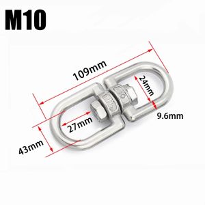Swivel Kapsul SS304 M8/M10 Gesper Putar Stainless / Swivel SS 304
