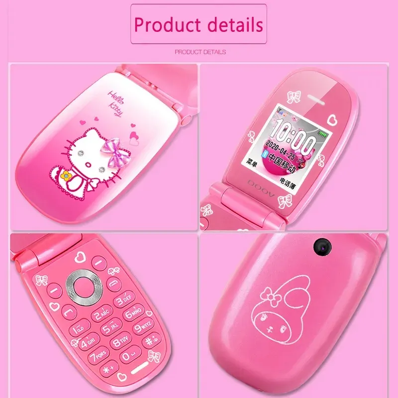 Doov W11 Pink Mini Children' S Cartoon Rabbit Flip Top Open Keypad Phone  for Kids - China Kids Feature Phone and Cartoon Body Style price