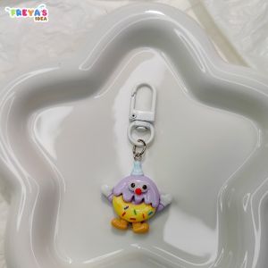 FR-C1416 Gantungan Kunci Mini Resin Keychain Model Cookies Cake Serbaguna / Gantungan Kunci Motor