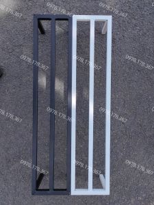 Kệ kê chậu trồng rau ban công sơn tĩnh điện cao cấp siêu bền đẹp - Dài 70cm