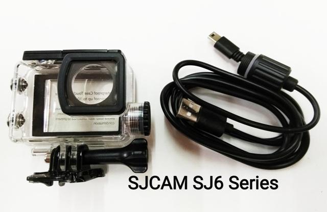 SJCAM SJ6 Legend Waterproof Case with Charger Slot Long Motorcycle