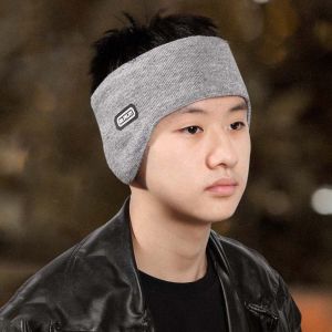 LUMINELLEB Foldable Winter Thickened Earmuffs Earflap Cotton Sport Headband Comfortable Warmer Outdoor Cold Proof Earmuffs Men