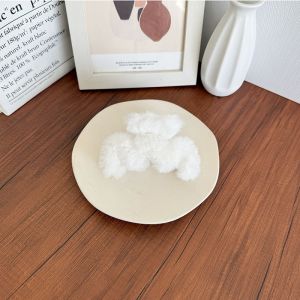 TY Jedai Rambut Model Gelombang Bulu Fluffy Halus Jepit Cakar Hiu Keriting Stylish Modis dan Elegan