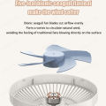 Fan Rechargeable hanging mini fan household dual-use kitchen fan rechargeable portable electric cooling fan with room inverter mute adjustable USB powered sale promo foldeable aircon mist for camping  dormitory small desk fan for office table. 