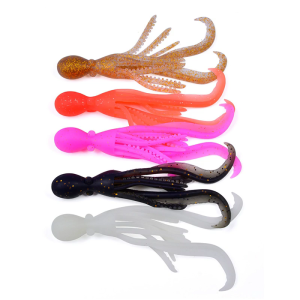 Silicone Artificial Baits Swimbaits Fishing Tackle Accessories Floating Fishing Lures Squid Jig Soft Baits