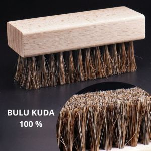 Sikat Pembersih Sepatu bahan Bulu Kuda PREMIUM / Soft Brush Shoe Cleaning Sikat Cuci Sepatu / Sikat  Sepatu Bagus SH F13