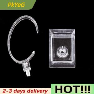 PkYeG 10CM Plastic Wrist Watch Display Rack Holder Sale Show Case Stand Tool Clear Jewelry Packaging Total Height Watch Display Stand