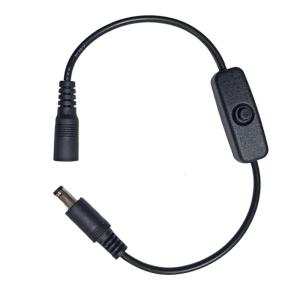 DC5521 Power Cable 5.5x2.1mm Male to Female With Switcher for Electronic Devices LED Strips Lights Power cord