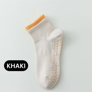 BS004 otton Yoga 2Tone Socks Non Slip Kaos Kaki Yoga Anti Slip 2 Warna Nada Socks Bottom Gym Pilates Socks Breathable