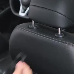 SEAMETAL Car Seat Hook Back Seat Headrest Hook Holder Multifunctional Double Hook Car Organizer