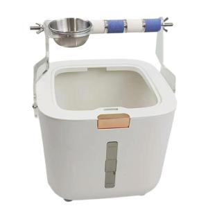 Easy Potty Training Bird Stand with Removable Bucket for Parakeets Cockatiels Lovebirds Bird Grinding Standing Perches