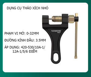 Vam THÁO xích và CĂNG xích xe đạp xe máy - Một sản phẩm của hãng Tuosen