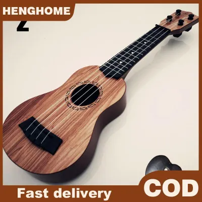 HENGHOME เครื่องดนตรีกีตาร์อูคูเลเล่ของเล่นเพื่อการศึกษาสำหรับเด็ก