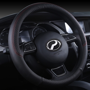 AOLA New Premium Suede Car Steering Wheel Cover Breathable Sweat Absorbent Sport Steering Wheel Cover For All Season